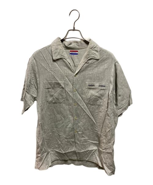 Donegal（ドネガル）Donegal (ドネガル) 60sオープンカラーシャツ グレー サイズ:XLの古着・服飾アイテム