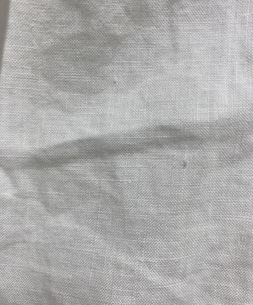 PLAIN PEOPLE（プレインピープル）PLAIN PEOPLE (プレインピープル) リネンレースコンビスカート ホワイト サイズ:3の古着・服飾アイテム