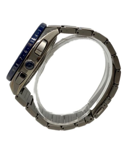 SEIKO（セイコー）SEIKO (セイコー) クロノグラフ ネイビーの古着・服飾アイテム