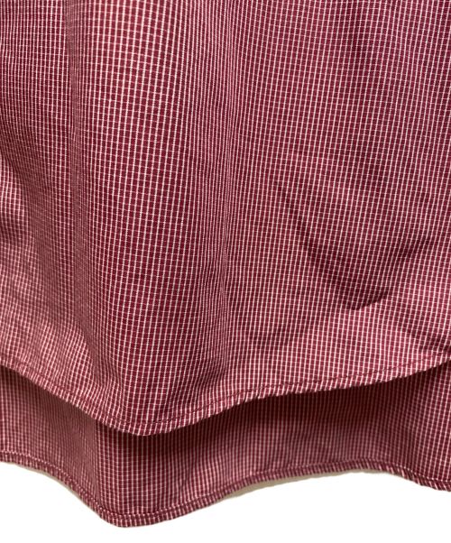 Marvine Pontiak Shirt Makers（マーヴィンポンティアックシャツメイカーズ）Marvine Pontiak Shirt Makers (マーヴィンポンティアックシャツメイカーズ) Regular Collar 3 Button SH レッド サイズ:One sizeの古着・服飾アイテム