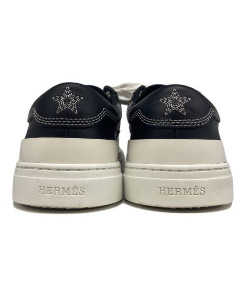 HERMES（エルメス）HERMES (エルメス) Deep スニーカー ブラック サイズ:37の古着・服飾アイテム