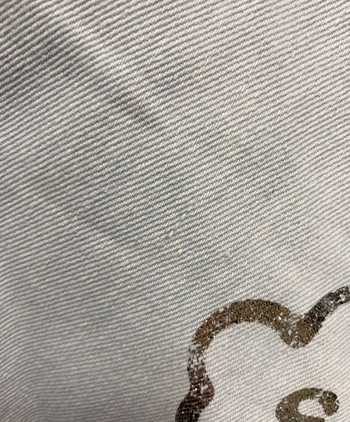 POPPY（ポピー）POPPY (ポピー) SILVER FLOWER DENIM TUNIC スカイブルー サイズ:FREEの古着・服飾アイテム