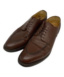 DOVER by MIYAGIKOGYO（ドーバーバイミヤギコウギョウ）の古着「Uチップシューズ」｜ブラウン