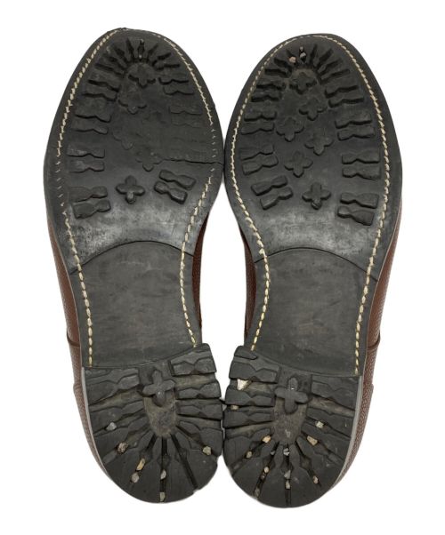 DOVER by MIYAGIKOGYO（ドーバーバイミヤギコウギョウ）DOVER by MIYAGIKOGYO (ドーバーバイミヤギコウギョウ) Uチップシューズ ブラウン サイズ:26の古着・服飾アイテム