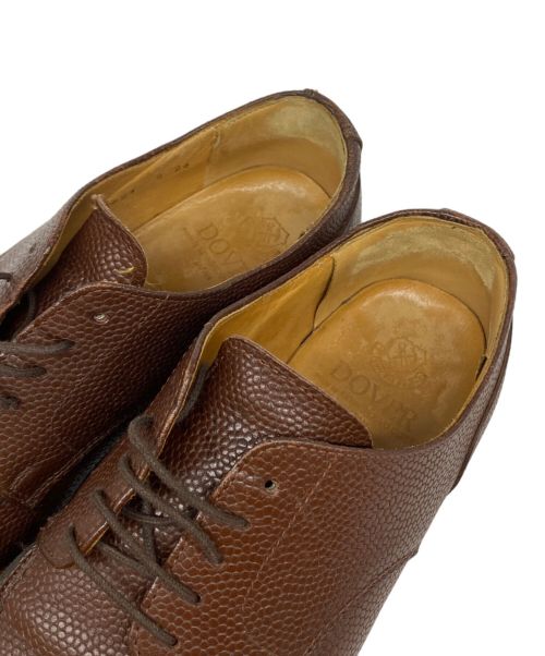 DOVER by MIYAGIKOGYO（ドーバーバイミヤギコウギョウ）DOVER by MIYAGIKOGYO (ドーバーバイミヤギコウギョウ) Uチップシューズ ブラウン サイズ:26の古着・服飾アイテム