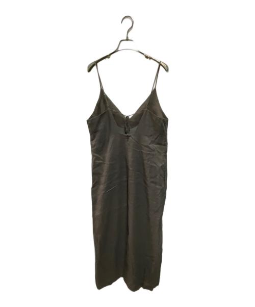 SLOBE IENA（スローブ イエナ）SLOBE IENA (スローブ イエナ) リネンIラインキャミワンピース グレー サイズ:Mの古着・服飾アイテム