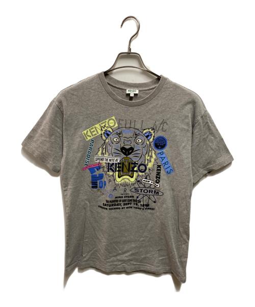 KENZO（ケンゾー）KENZO (ケンゾー) プリントTシャツ グレー サイズ:Ｓの古着・服飾アイテム