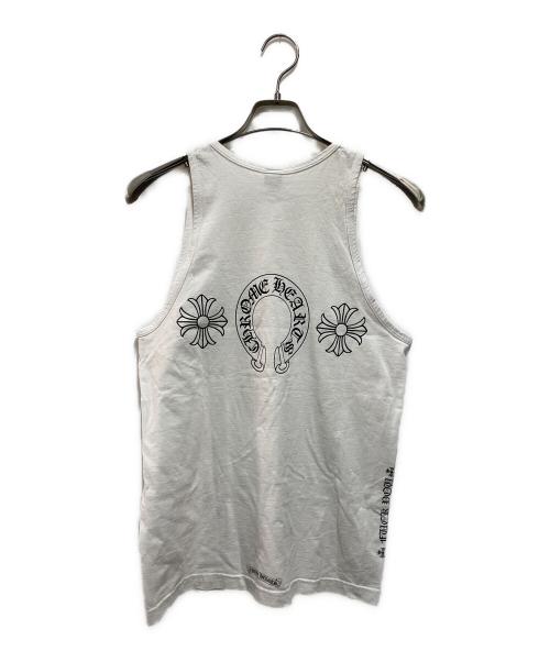 CHROME HEARTS（クロムハーツ）CHROME HEARTS (クロムハーツ) タンクトップ ホワイト サイズ:ｓの古着・服飾アイテム