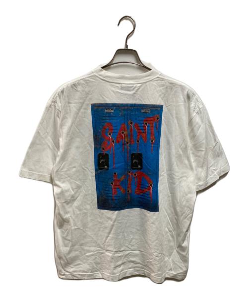 SAINT MICHAEL（セントマイケル）SAINT MICHAEL (セントマイケル) The Kid LAROI SS TEE ホワイト サイズ:Lの古着・服飾アイテム