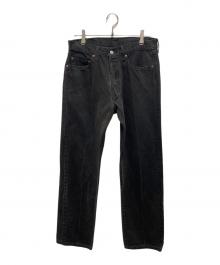 LEVI'S（リーバイス）の古着「先染めブラックデニムパンツ」｜ブラック