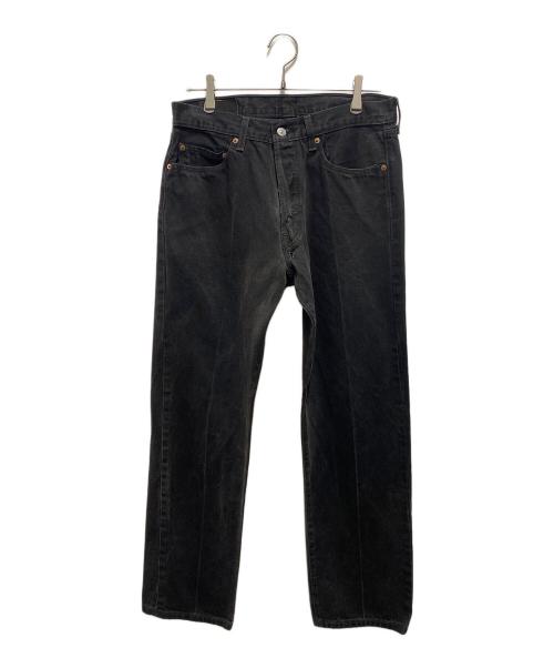 LEVI'S（リーバイス）LEVI'S (リーバイス) 先染めブラックデニムパンツ ブラック サイズ:33の古着・服飾アイテム