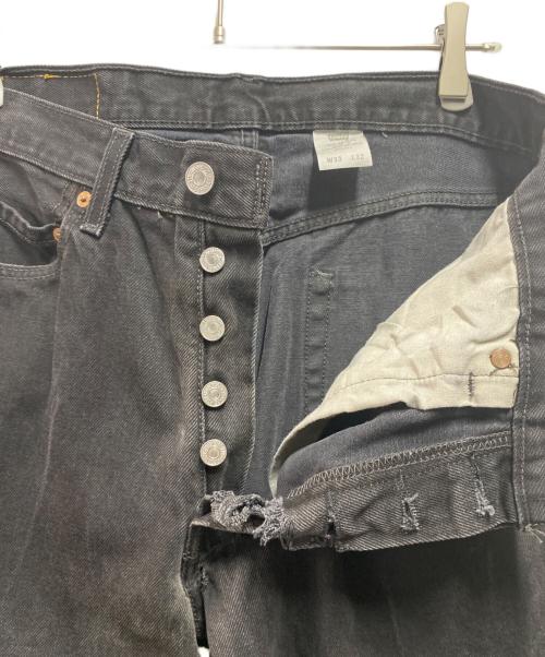 LEVI'S（リーバイス）LEVI'S (リーバイス) 先染めブラックデニムパンツ ブラック サイズ:33の古着・服飾アイテム