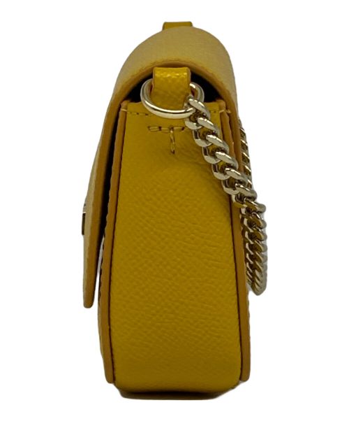 FURLA（フルラ）FURLA (フルラ) マイクロミニバッグ イエローの古着・服飾アイテム