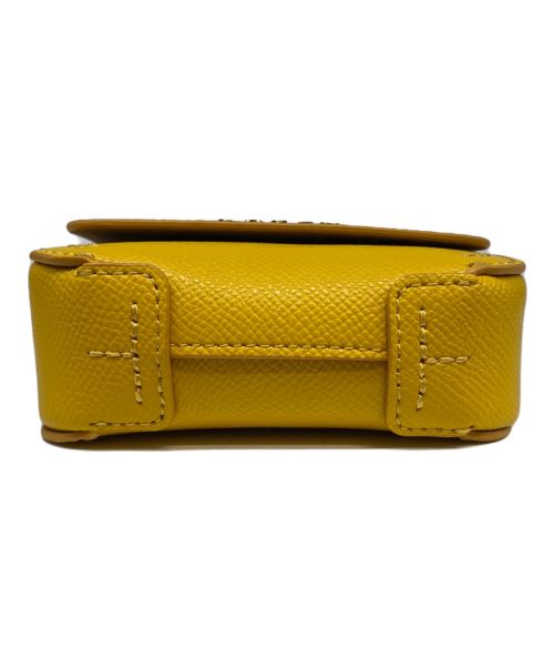 FURLA（フルラ）FURLA (フルラ) マイクロミニバッグ イエローの古着・服飾アイテム