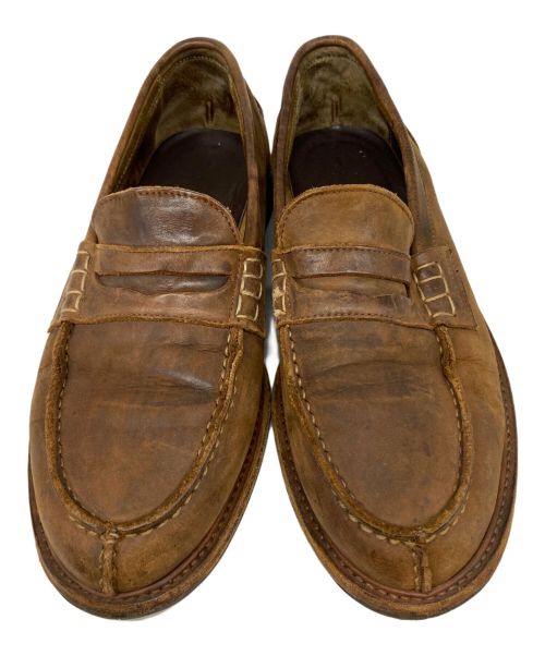 HENDER SCHEME（エンダースキーマ）HENDER SCHEME (エンダースキーマ) レザーローファー ブラウン サイズ:サイズ詳細参照の古着・服飾アイテム