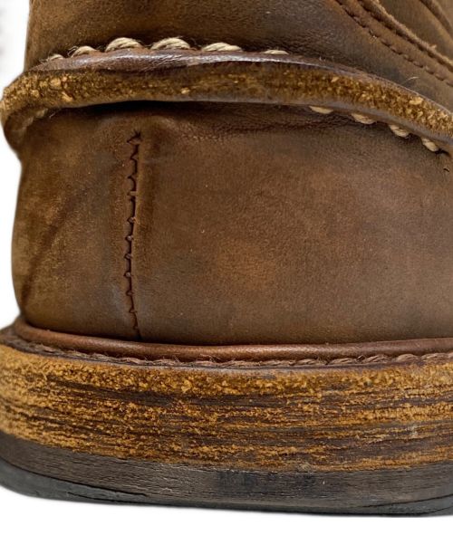 HENDER SCHEME（エンダースキーマ）HENDER SCHEME (エンダースキーマ) レザーローファー ブラウン サイズ:サイズ詳細参照の古着・服飾アイテム