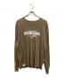 NEIGHBORHOOD（ネイバーフッド）の古着「ロゴプリントL/S Tee」｜ブラウン