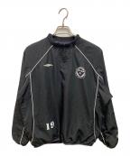 UMBROアンブロ）の古着「90's プルオーバーシャツ」｜ブラック