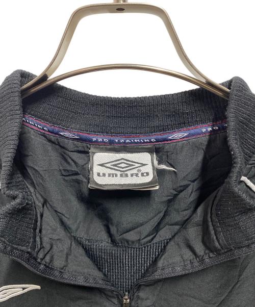 UMBRO（アンブロ）UMBRO (アンブロ) 90's プルオーバーシャツ ブラック サイズ:Ｓの古着・服飾アイテム