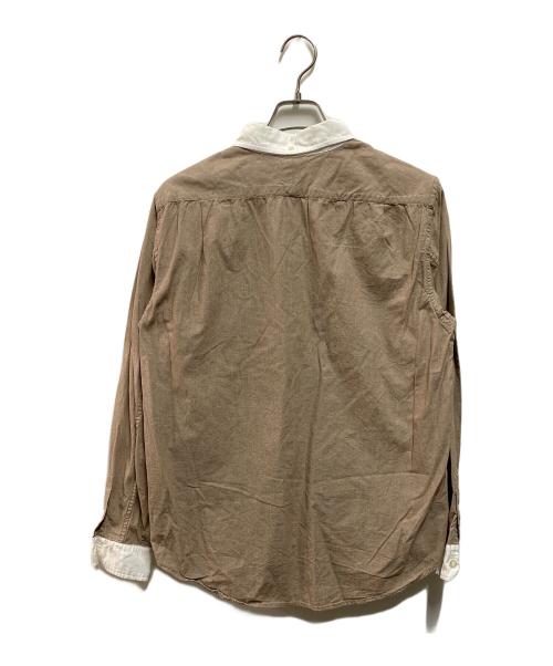 stussy（ステューシー）stussy (ステューシー) 00'sロングスリーブシャツ ブラウン サイズ:Ⅼの古着・服飾アイテム