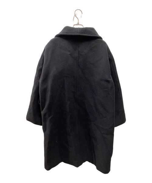 Acne studios（アクネ ストゥディオズ）Acne studios (アクネ ストゥディオス) ファネルネックウールコート ブラック サイズ:32の古着・服飾アイテム