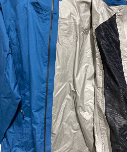 MOUNTAIN HARD WEAR（マウンテンハードウェア）MOUNTAIN HARD WEAR (マウンテンハードウェア) ミニマイザーゴアテックスパックライトプラスジャケット ブルー サイズ:Sの古着・服飾アイテム