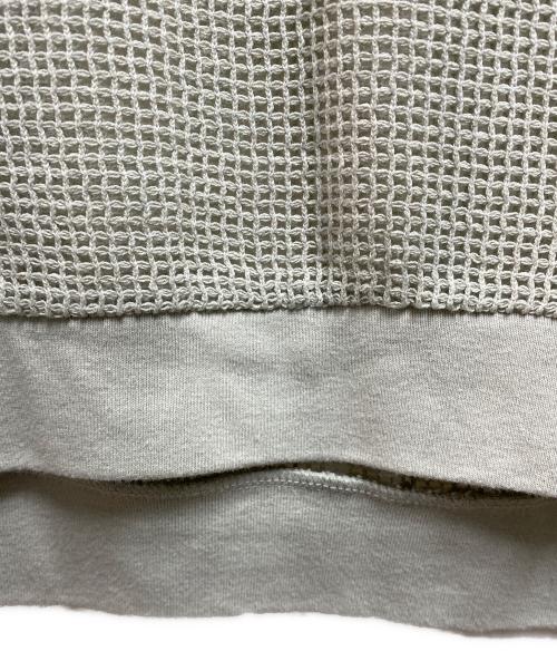 stussy（ステューシー）stussy (ステューシー) Cotton Mesh  crew グリーン サイズ:Ｓの古着・服飾アイテム