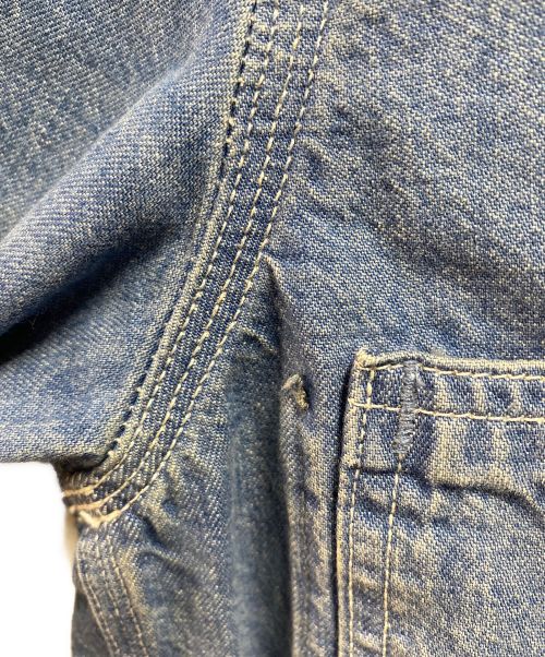 RRL（ダブルアールエル）RRL (ダブルアールエル) Indigo Denim Engineer Jacket インディゴ サイズ:Sの古着・服飾アイテム