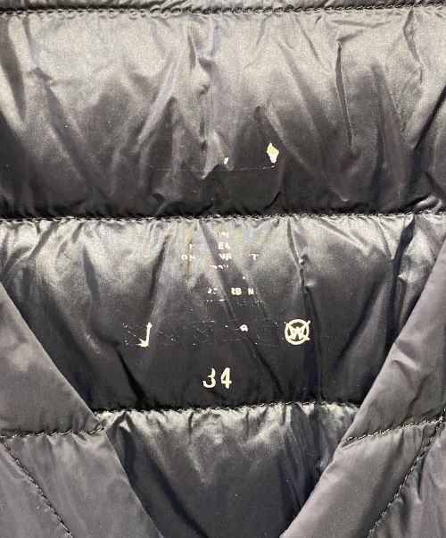 DANTON（ダントン）DANTON (ダントン) INNER DOWN LONG ブラック サイズ:34の古着・服飾アイテム