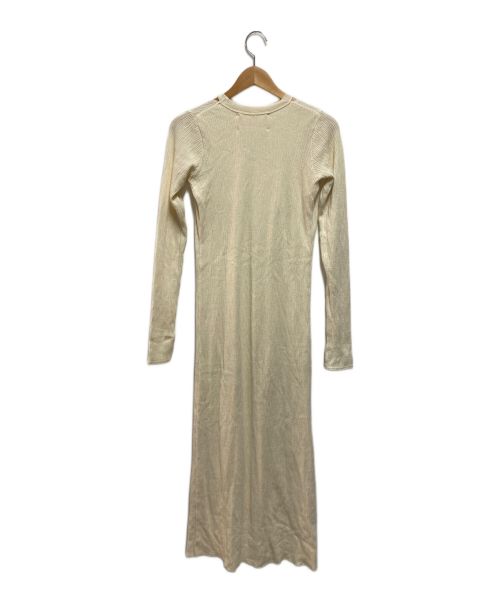 TODAYFUL（トゥデイフル）TODAYFUL (トゥデイフル) Layered Rib Dress ホワイト サイズ:.36の古着・服飾アイテム