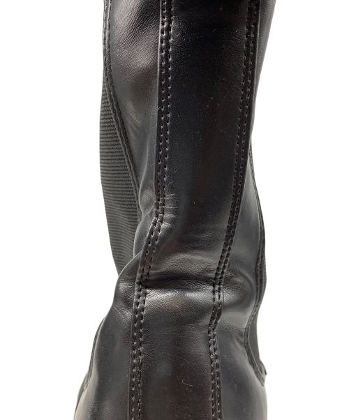 TODAYFUL（トゥデイフル）TODAYFUL (トゥデイフル) Leather Middle Boots ブラック サイズ:38の古着・服飾アイテム