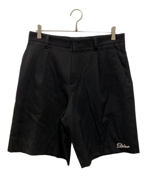 Dior（ディオール）Dior (ディオール) KENNY SCHARF (ケニー・シャーフ) Men's Wool Slacks Short Pants ブラック サイズ:48の古着・服飾アイテム