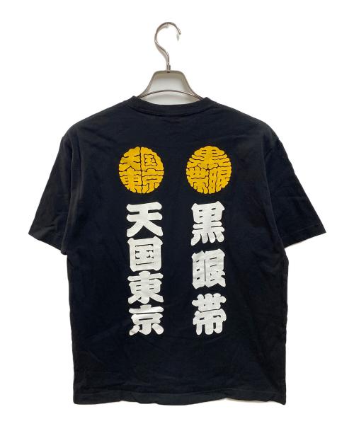 BlackEyePatch（ブラックアイパッチ）BlackEyePatch (ブラックアイパッチ) WACKO MARIA (ワコマリア) プリントTシャツ ブラック サイズ:Mの古着・服飾アイテム