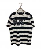 GOD SELECTION XXX×WIND AND SEAゴッドセレクショントリプルエックス×ウィンダンシー）の古着「プリントTシャツ」｜ブラック