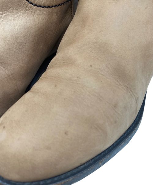 CHANEL（シャネル）CHANEL (シャネル) ココマークステッチレザーロングブーツ ブラウン サイズ:35の古着・服飾アイテム