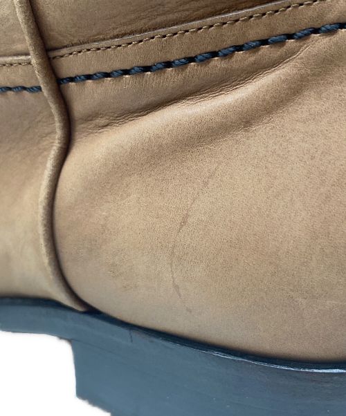 CHANEL（シャネル）CHANEL (シャネル) ココマークステッチレザーロングブーツ ブラウン サイズ:35の古着・服飾アイテム