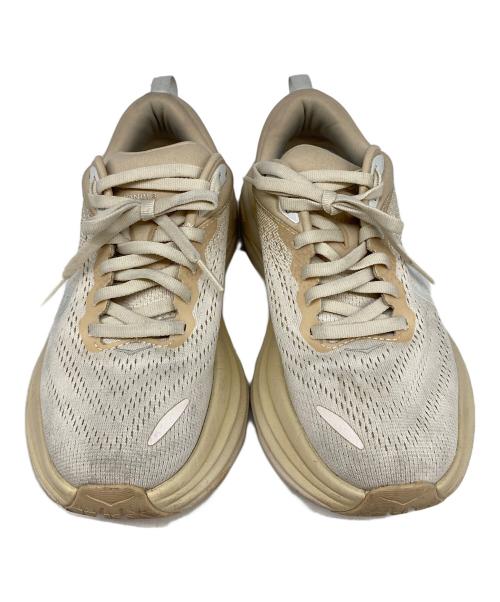 HOKAONEONE（ホカオネオネ）HOKAONEONE (ホカオネオネ) W BONDI 8 ベージュ サイズ:23ｃｍの古着・服飾アイテム