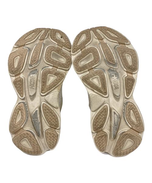 HOKAONEONE（ホカオネオネ）HOKAONEONE (ホカオネオネ) W BONDI 8 ベージュ サイズ:23ｃｍの古着・服飾アイテム