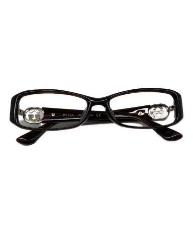 中古・古着通販】GUCCI (グッチ) 眼鏡 ブラウン｜ブランド・古着通販