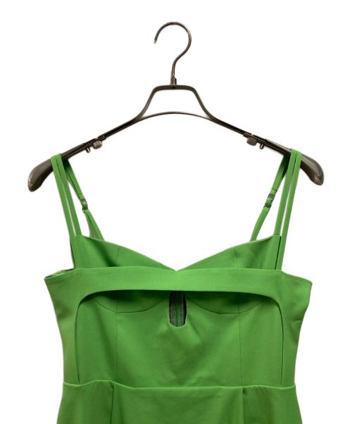 Ameri（アメリ）Ameri (アメリ) MEDI LAYERED SUSPENDER I LINE SKIRT グリーン サイズ:Ｍの古着・服飾アイテム