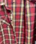 中古・古着 KAPITAL (キャピタル) フレアスリーブチェックシャツ レッド：6000円