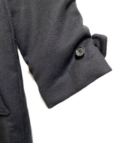 Comptoir des Cotonniers（コントワー・デ・コトニエ）Comptoir des Cotonniers (コントワー・デ・コトニエ) ウールカシミヤローデンコート ブラック サイズ:Ｓの古着・服飾アイテム