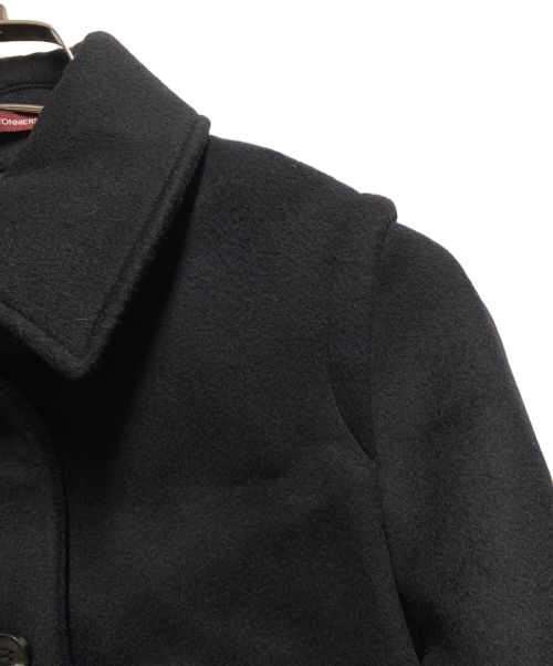Comptoir des Cotonniers（コントワー・デ・コトニエ）Comptoir des Cotonniers (コントワー・デ・コトニエ) ウールカシミヤローデンコート ブラック サイズ:Ｓの古着・服飾アイテム