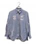 moussy（マウジー）の古着「TEAM シャツ」｜ブルー