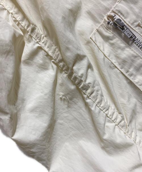 moussy（マウジー）moussy (マウジー) MA-1 DOCKING ボディスーツ アイボリー サイズ:FREEの古着・服飾アイテム