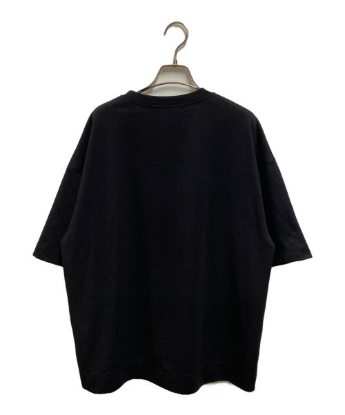 CULLNI（クルニ）CULLNI (クルニ) Logo Embroidery Tee ブラックの古着・服飾アイテム
