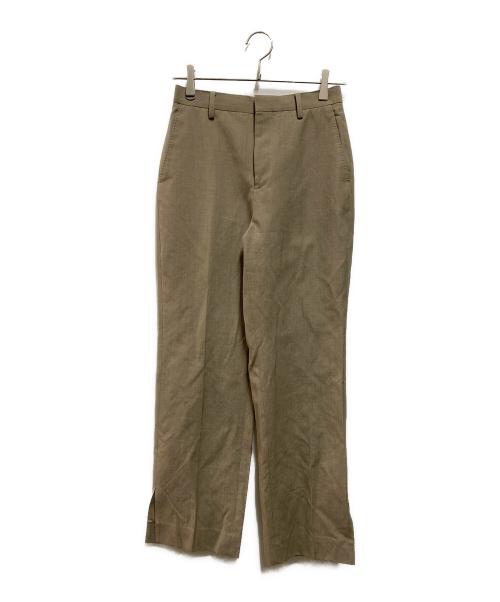 Couture d'adam（クチュールドアダム）Couture d'adam (クチュールドアダム) スリットテーパードパンツ ベージュ サイズ:FREEの古着・服飾アイテム