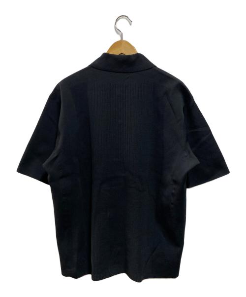 DESCENTE ALLTERRAIN（デザイント オルテライン）DESCENTE ALLTERRAIN (デザイント オルテライン) FUSIONKNIT H/S POLO SHIRT ブラック サイズ:L 未使用品の古着・服飾アイテム