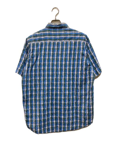 stussy（ステューシー）stussy (ステューシー) 00sチェックシャツ ブルー サイズ:Ⅼの古着・服飾アイテム