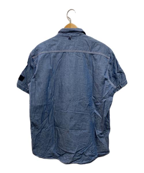 stussy（ステューシー）stussy (ステューシー) LEVI'S (リーバイス) シャンブレーシャツ インディゴ サイズ:XLの古着・服飾アイテム